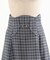 コルセット風チェック柄スカート