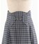 コルセット風チェック柄スカート