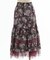 ホーリーローズ柄フリルスカート