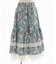 ホーリーローズ柄フリルスカート