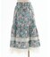 ホーリーローズ柄フリルスカート
