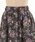 ホーリーローズ柄フリルスカート
