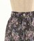 ホーリーローズ柄フリルスカート