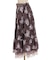 グランブーケ柄スカート