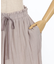 選べる着丈楊柳ワイドパンツ