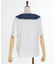 襟付クリームソーダ柄Ｔシャツ