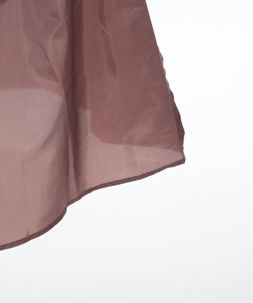 axes femme レトロ喫茶ベルト付きスカート アイスローズ柄スカート | outlet | axes femme online shop