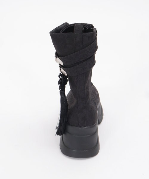 チャイナ釦タンクソールブーツ　新品 チャイナ釦タンクソールブーツ｜アクシーズファムの通販｜&mall