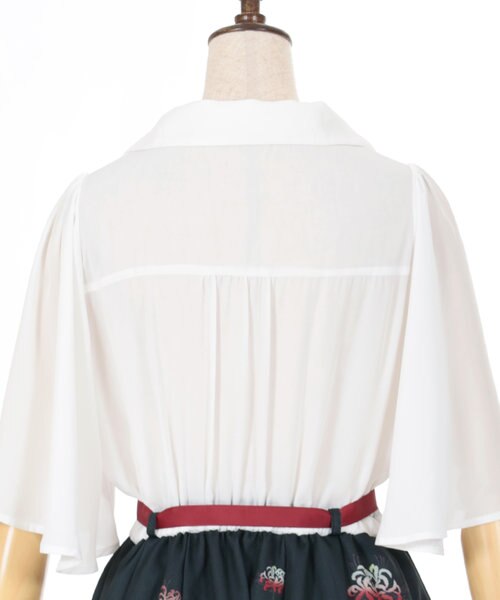 彼岸花柄ワンピース｜アクシーズファムの通販｜&mall（アンド