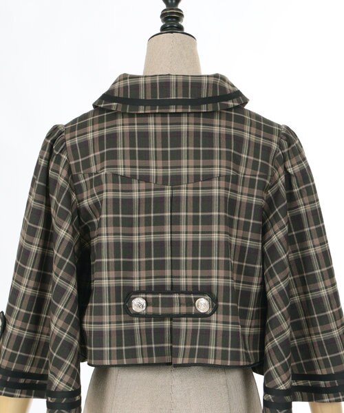 ダブルボタンケープジャケット｜アクシーズファムの通販｜&mall