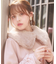 裾レースショートコート