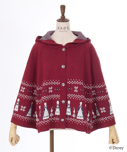 ディズニー アナと雪の女王 ケープ ワイン アクシーズファム アナと雪の女王／ケープ | outlet | axes femme online shop