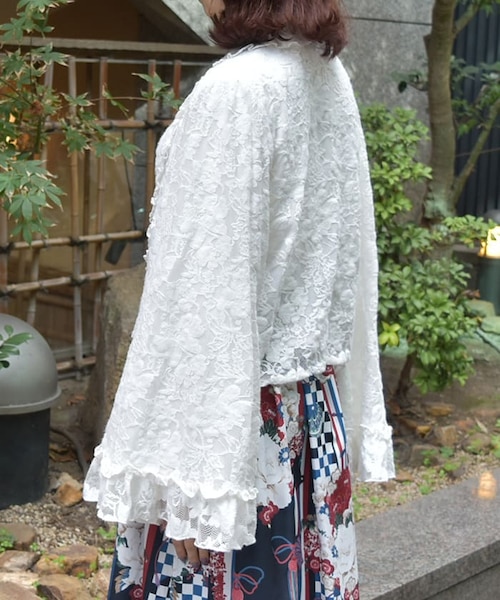 【axes femme】起毛レース姫袖風ボレロ 4320000007530_0801.jpg