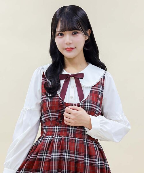 チェックフリルレディワンピース｜アクシーズファムの通販｜&mall