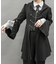 燕尾デザインロングジャケット