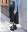 ジップ付イレヘムスカート