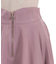 ジップ付イレヘムスカート