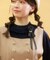 Ｗ釦ペプラムドッキングジャンスカ
