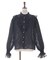 レース×シフォンフリルブラウス