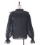 レース×シフォンフリルブラウス