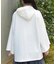 花粉ガード編み上げポンチョ