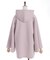 花粉ガード編み上げポンチョ