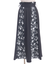 フラワージャカード切替スカート