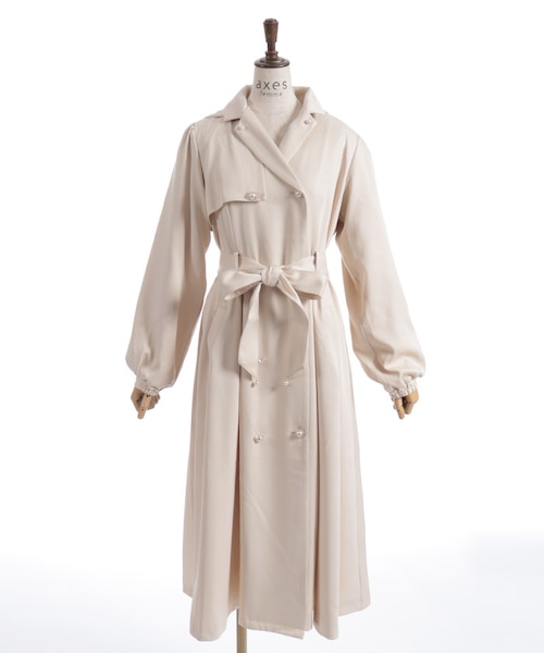 フード付トレンチコート｜アクシーズファムの通販｜&mall（アンド