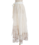 グラデレースフリルスカート