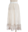 グラデレースフリルスカート