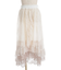 グラデレースフリルスカート
