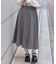サス付サーキュラーミディスカート