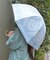 ダマスク柄晴雨兼用ショート傘