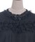 レーシーフリルスタンドブラウス