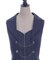 燕尾デザインロングベスト