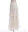 チュールティアードロングスカート