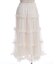 チュールティアードロングスカート