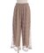 チュールプリーツフレアパンツ