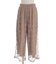 チュールプリーツフレアパンツ