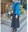 フリルサス付ハイウエストスカート