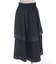 フィッシュテールフレアスカート