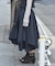 シャツ巻き風イレヘムスカート