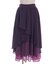 グラデーションフリルスカート
