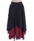 グラデーションフリルスカート