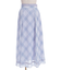 シアーチェックフレアスカート