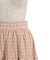 チェックイレヘムスカート