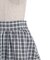 チェックイレヘムスカート