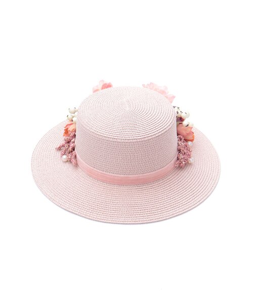 アソートフラワーカンカン帽｜アクシーズファムの通販｜&mall（アンド