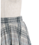 シワ加工チェック柄スカート