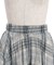 シワ加工チェック柄スカート